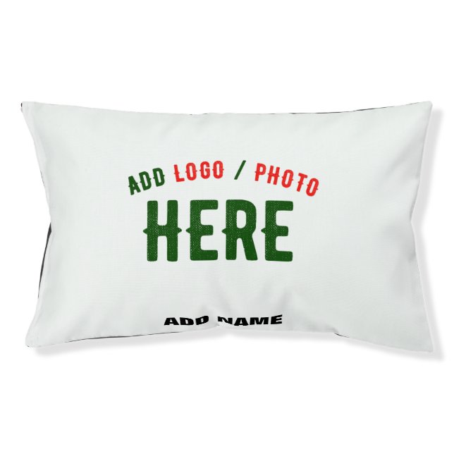 STYLISH MODERN CUSTOMIZABLE WHITE VERIFIED BRANDED PET BED (Front)
