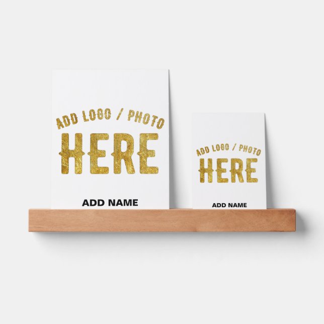 STYLISH MODERN CUSTOMIZABLE WHITE VERIFIED BRANDED PICTURE LEDGE (Front)
