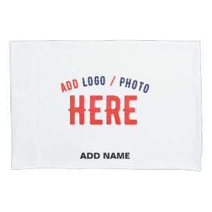 STYLISH MODERN CUSTOMIZABLE WHITE VERIFIED BRANDED PILLOW CASE