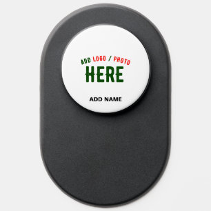 STYLISH MODERN CUSTOMIZABLE WHITE VERIFIED BRANDED PopSocket