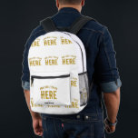 STYLISH MODERN CUSTOMIZABLE WHITE VERIFIED BRANDED PRINTED BACKPACK<br><div class="desc">THIS IS A DESIGN FITTING FOR CUSTOMERS.YOU CAN CHANGE, RESIZE OR ADD LOGO, PHOTO, TEXT AND COLOURS THE WAY YOU LIKE.THANK YOU.</div>