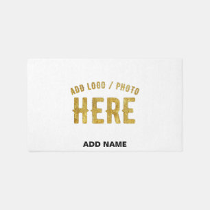 STYLISH MODERN CUSTOMIZABLE WHITE VERIFIED BRANDED RUG