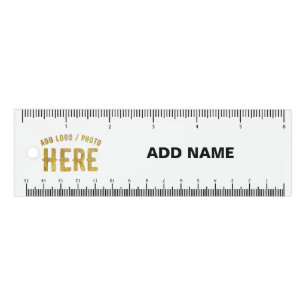 STYLISH MODERN CUSTOMIZABLE WHITE VERIFIED BRANDED RULER