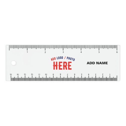 STYLISH MODERN CUSTOMIZABLE WHITE VERIFIED BRANDED RULER