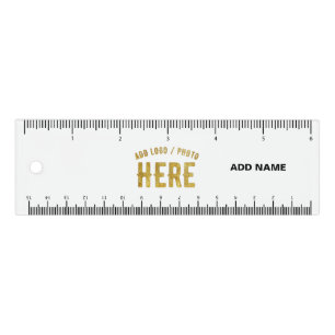 STYLISH MODERN CUSTOMIZABLE WHITE VERIFIED BRANDED RULER