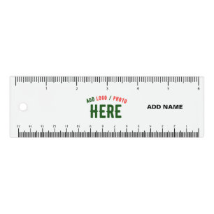 STYLISH MODERN CUSTOMIZABLE WHITE VERIFIED BRANDED RULER