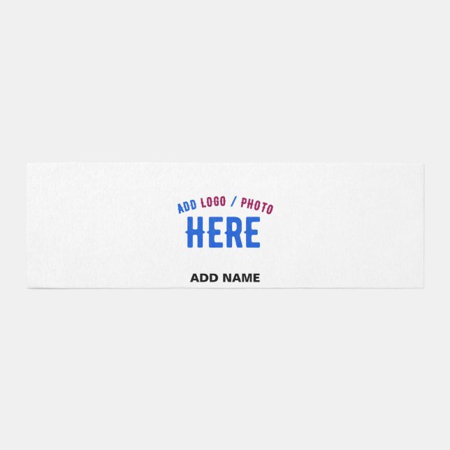STYLISH MODERN CUSTOMIZABLE WHITE VERIFIED BRANDED RUNNER (Front)