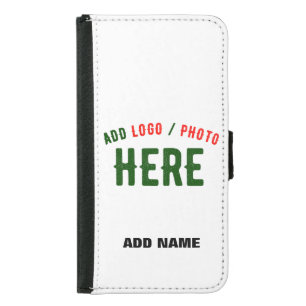 STYLISH MODERN CUSTOMIZABLE WHITE VERIFIED BRANDED SAMSUNG GALAXY S5 WALLET CASE