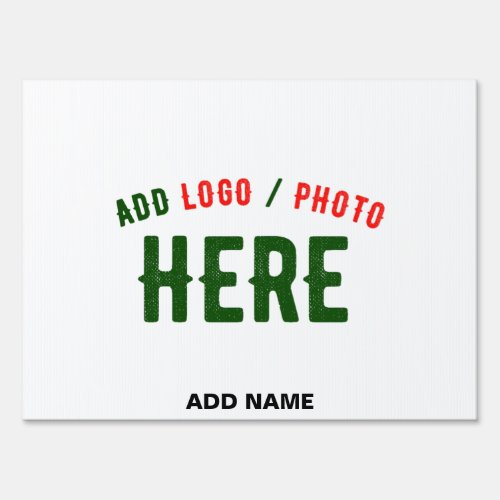 STYLISH MODERN CUSTOMIZABLE WHITE VERIFIED BRANDED SIGN