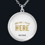 STYLISH MODERN CUSTOMIZABLE WHITE VERIFIED BRANDED SILVER PLATED NECKLACE<br><div class="desc">THIS IS A DESIGN FITTING FOR CUSTOMERS.YOU CAN CHANGE, RESIZE OR ADD LOGO, PHOTO, TEXT AND COLOURS THE WAY YOU LIKE.THANK YOU.</div>