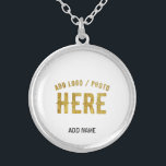 STYLISH MODERN CUSTOMIZABLE WHITE VERIFIED BRANDED SILVER PLATED NECKLACE<br><div class="desc">THIS IS A DESIGN FITTING FOR CUSTOMERS.YOU CAN CHANGE, RESIZE OR ADD LOGO, PHOTO, TEXT AND COLOURS THE WAY YOU LIKE.THANK YOU.</div>