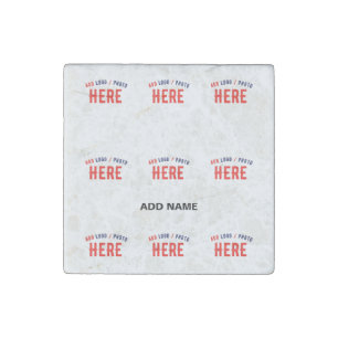 STYLISH MODERN CUSTOMIZABLE WHITE VERIFIED BRANDED STONE MAGNET