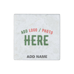 STYLISH MODERN CUSTOMIZABLE WHITE VERIFIED BRANDED STONE MAGNET