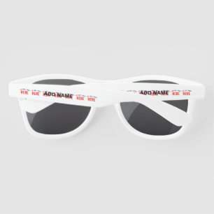 STYLISH MODERN CUSTOMIZABLE WHITE VERIFIED BRANDED SUNGLASSES