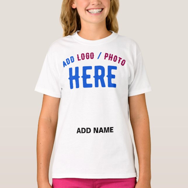 STYLISH MODERN CUSTOMIZABLE WHITE VERIFIED BRANDED T-Shirt (Front)