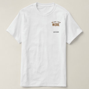 STYLISH MODERN CUSTOMIZABLE WHITE VERIFIED BRANDED T-Shirt