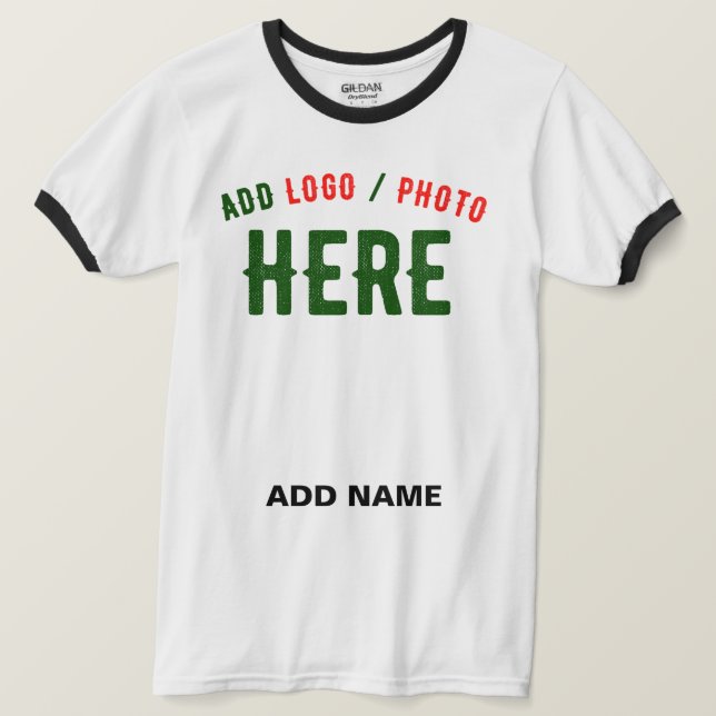 STYLISH MODERN CUSTOMIZABLE WHITE VERIFIED BRANDED T-Shirt (Design Front)