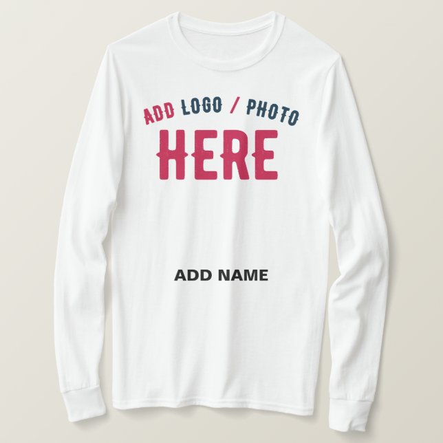 STYLISH MODERN CUSTOMIZABLE WHITE VERIFIED BRANDED T-Shirt (Design Front)