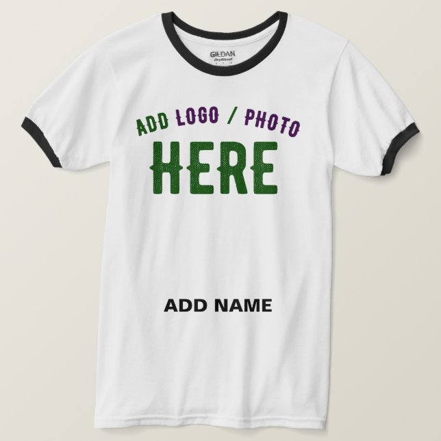 STYLISH MODERN CUSTOMIZABLE WHITE VERIFIED BRANDED T-Shirt (Design Front)