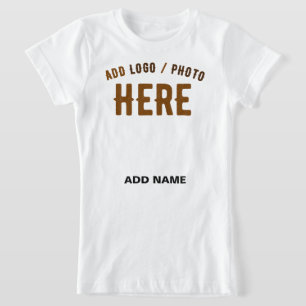 STYLISH MODERN CUSTOMIZABLE WHITE VERIFIED BRANDED T-Shirt