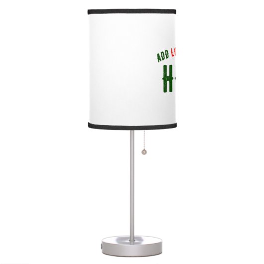 STYLISH MODERN CUSTOMIZABLE WHITE VERIFIED BRANDED TABLE LAMP (Left)
