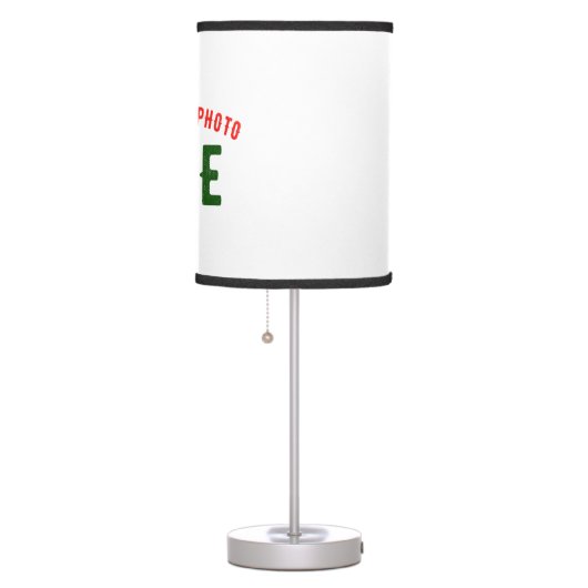 STYLISH MODERN CUSTOMIZABLE WHITE VERIFIED BRANDED TABLE LAMP (Right)