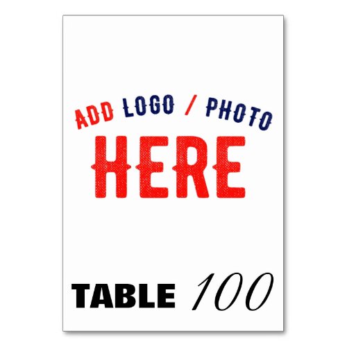 STYLISH MODERN CUSTOMIZABLE WHITE VERIFIED BRANDED TABLE NUMBER