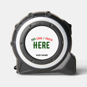 STYLISH MODERN CUSTOMIZABLE WHITE VERIFIED BRANDED TAPE MEASURE