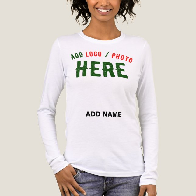 STYLISH MODERN CUSTOMIZABLE WHITE VERIFIED BRANDED Tri-Blend SHIRT (Front)