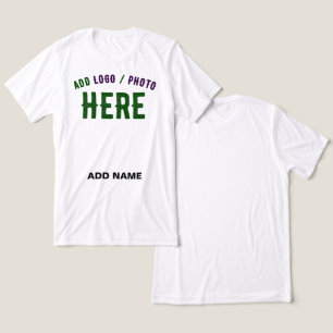 STYLISH MODERN CUSTOMIZABLE WHITE VERIFIED BRANDED Tri-Blend SHIRT