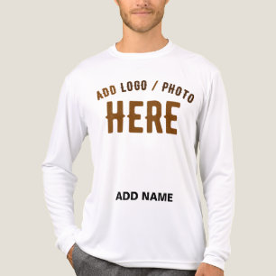 STYLISH MODERN CUSTOMIZABLE WHITE VERIFIED BRANDED Tri-Blend SHIRT