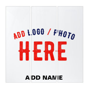 STYLISH MODERN CUSTOMIZABLE WHITE VERIFIED BRANDED TRIPTYCH
