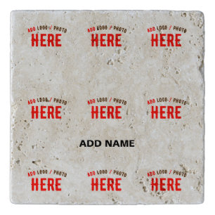 STYLISH MODERN CUSTOMIZABLE WHITE VERIFIED BRANDED TRIVET