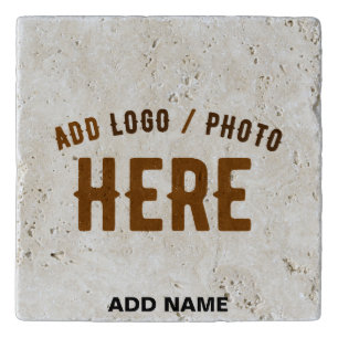 STYLISH MODERN CUSTOMIZABLE WHITE VERIFIED BRANDED TRIVET