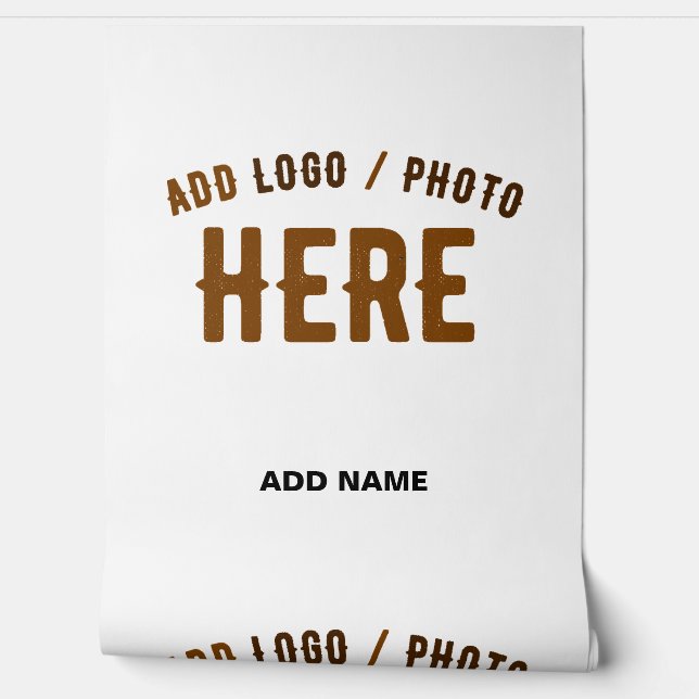 STYLISH MODERN CUSTOMIZABLE WHITE VERIFIED BRANDED WALLPAPER  (Unrolling)