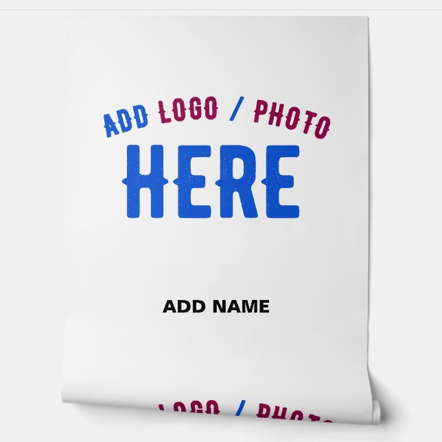 STYLISH MODERN CUSTOMIZABLE WHITE VERIFIED BRANDED WALLPAPER  (Unrolling)