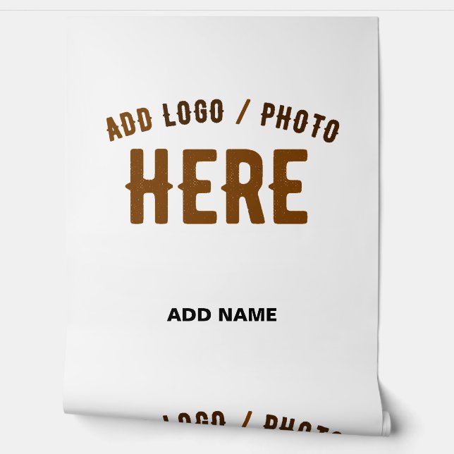 STYLISH MODERN CUSTOMIZABLE WHITE VERIFIED BRANDED WALLPAPER  (Unrolling)