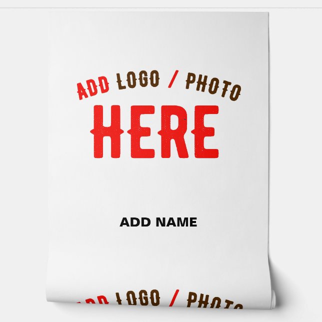 STYLISH MODERN CUSTOMIZABLE WHITE VERIFIED BRANDED WALLPAPER  (Unrolling)