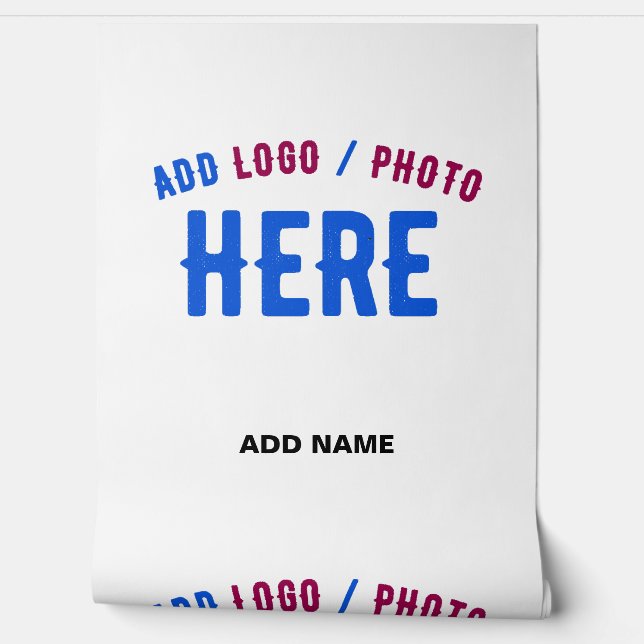 STYLISH MODERN CUSTOMIZABLE WHITE VERIFIED BRANDED WALLPAPER  (Unrolling)