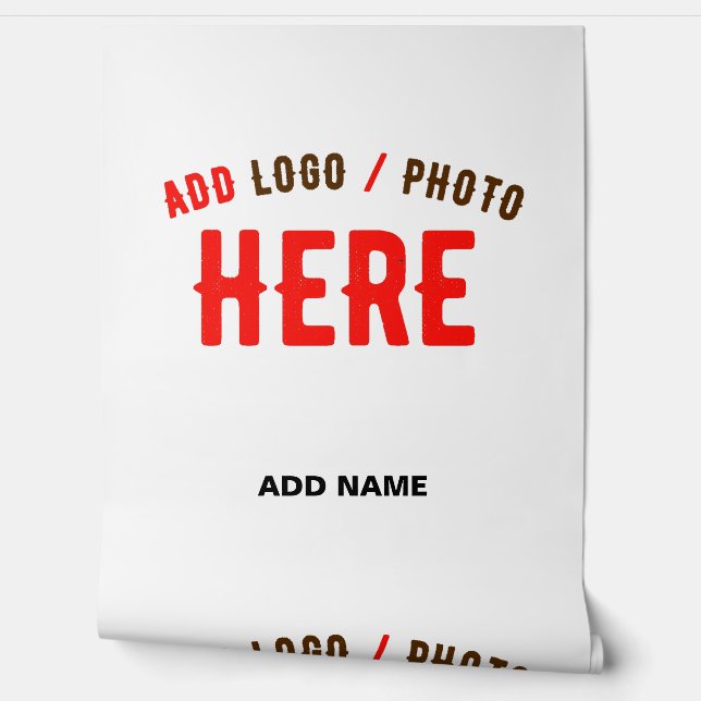 STYLISH MODERN CUSTOMIZABLE WHITE VERIFIED BRANDED WALLPAPER  (Unrolling)