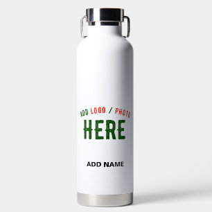STYLISH MODERN CUSTOMIZABLE WHITE VERIFIED BRANDED WATER BOTTLE