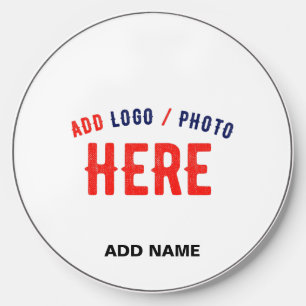 STYLISH MODERN CUSTOMIZABLE WHITE VERIFIED BRANDED WIRELESS CHARGER