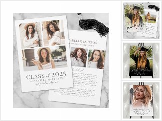 Stylish Modern & Elegant Graduation Party