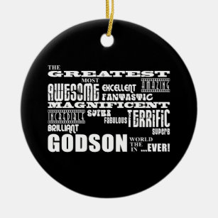 Best Godson Ever Godson Gifts Birthday Engraved Keyring Presents For Men Funny Black Keychain For Godson