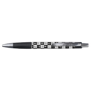 Stylish Modern Music Notes and Instruments Pen