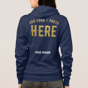 STYLISH MODERN NAVY BLUE VERIFIED BRANDED HOODIE
