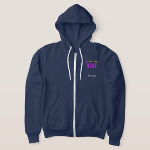 STYLISH MODERN NAVY BLUE VERIFIED BRANDED HOODIE