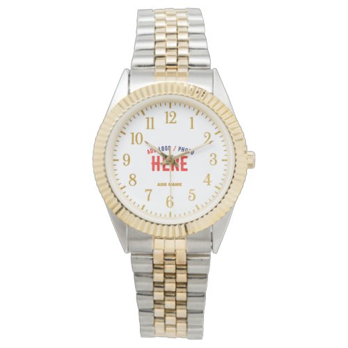 STYLISH MODERN SILVERY GOLDEN VERIFIED BRANDED WATCH