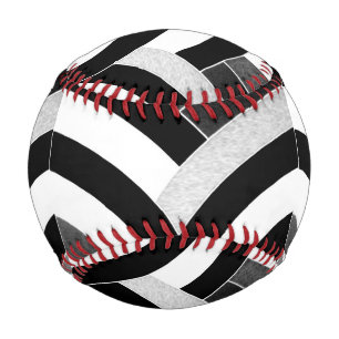 stylish modern sophisticated chevrons baseball