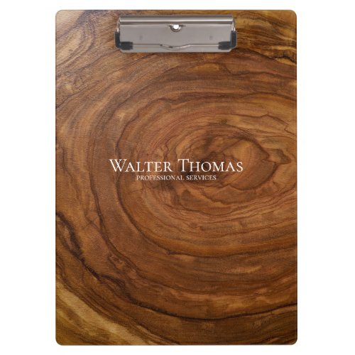 Stylish Modern Wood Custom Clipboard